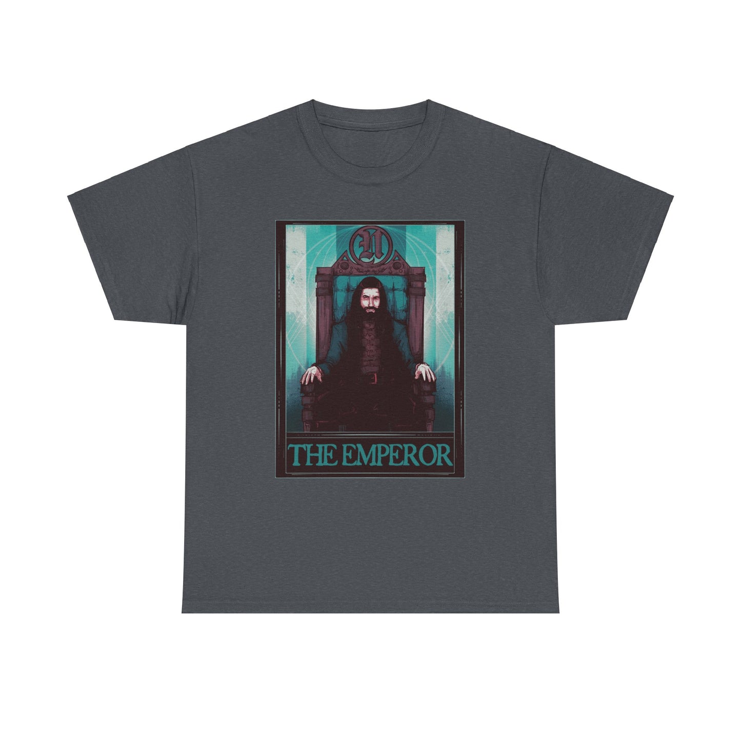 The Vampire Emperor Unisex Heavy Cotton Tee