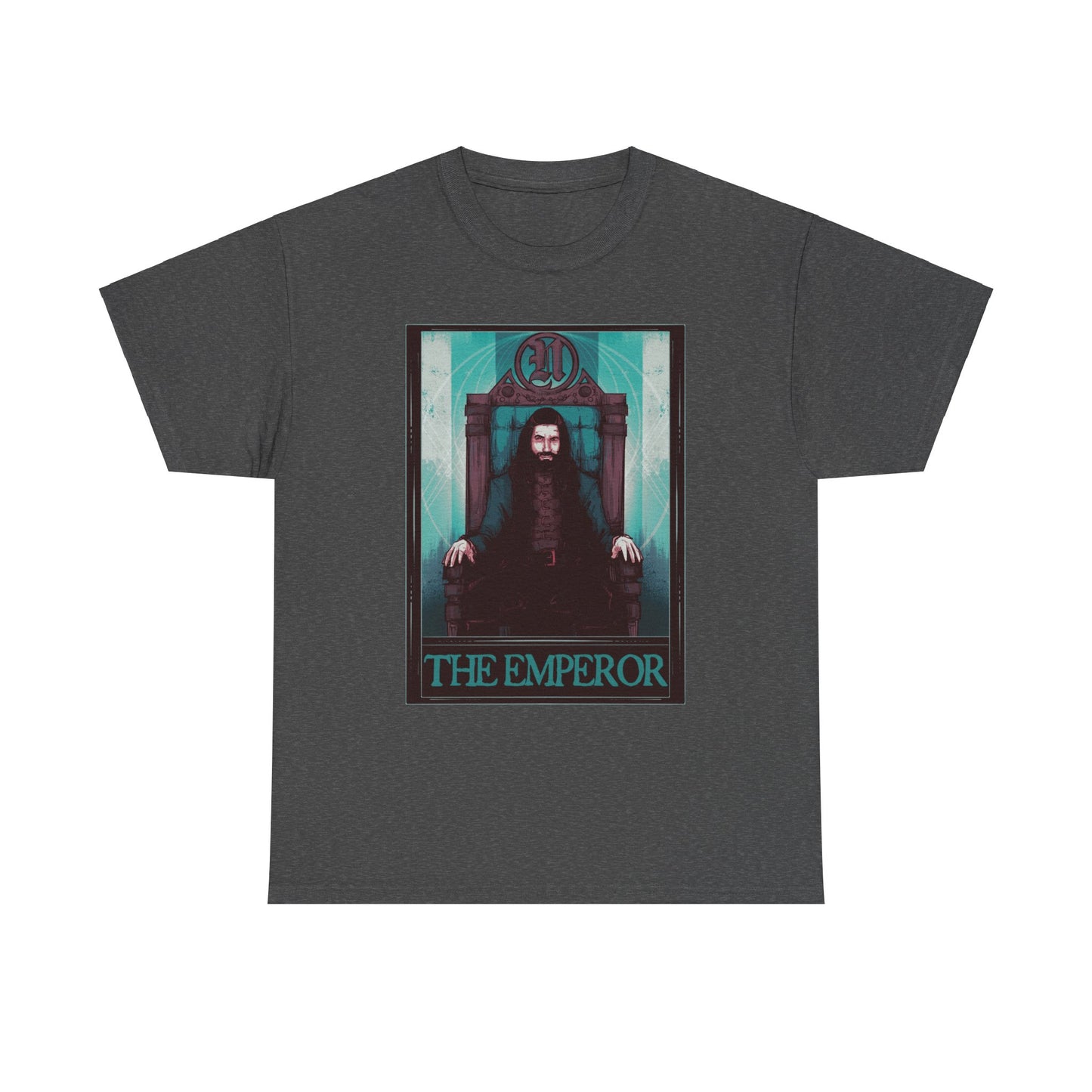 The Vampire Emperor Unisex Heavy Cotton Tee