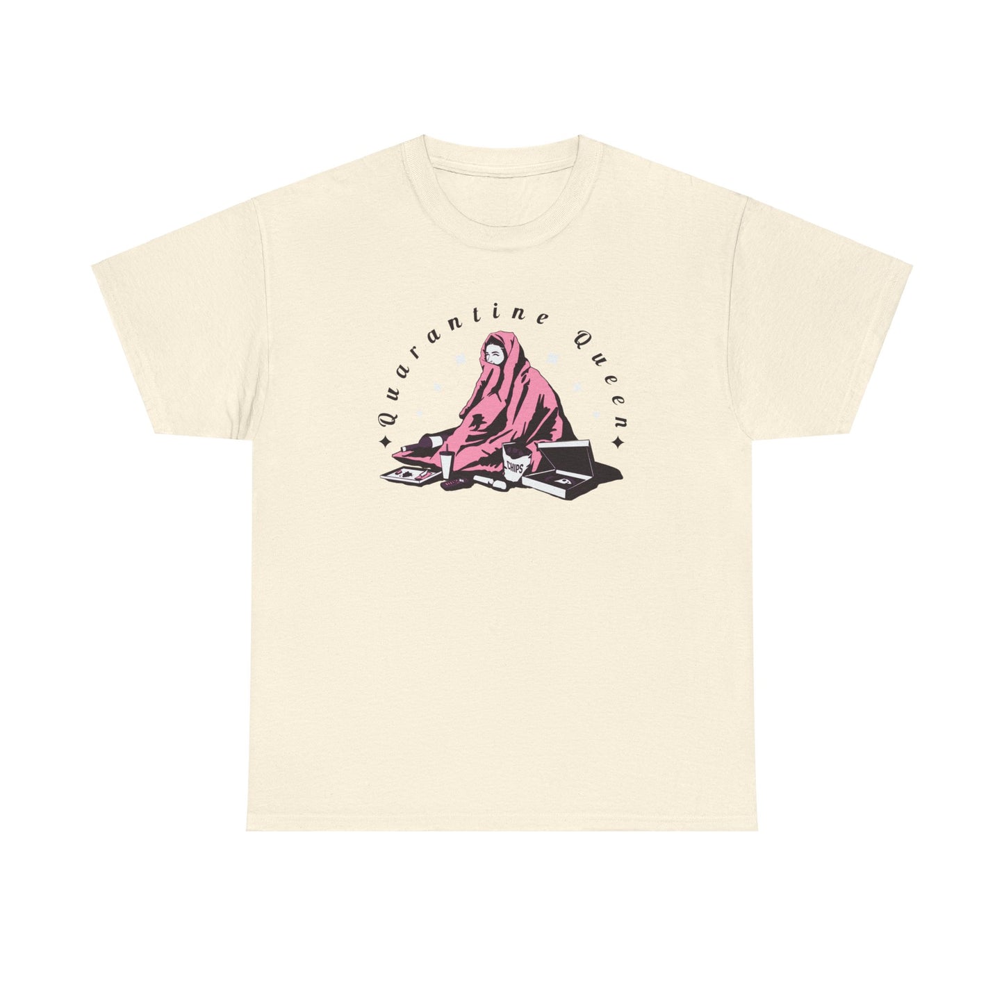 Quarantine Queen Unisex Heavy Cotton Tee