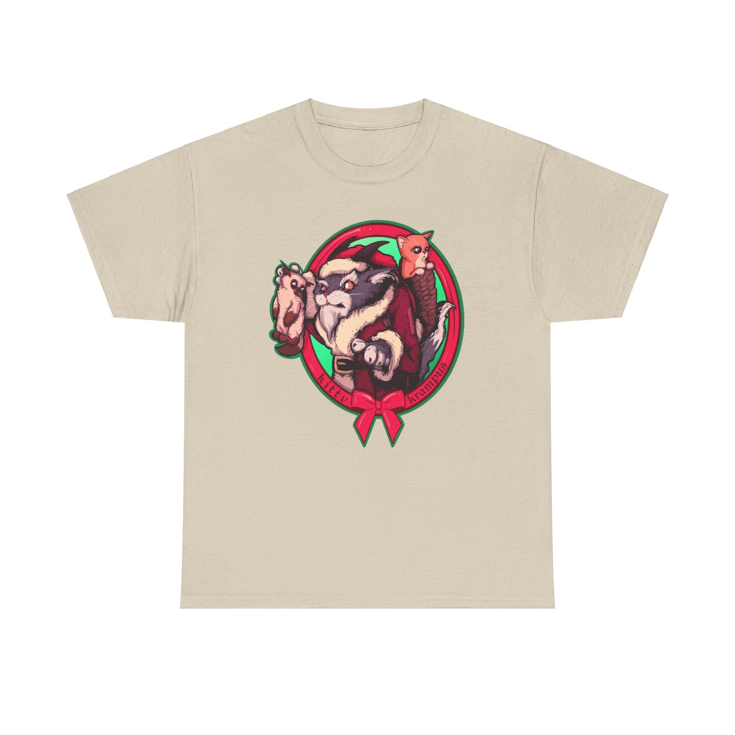 Kitty Krampus Unisex Heavy Cotton Tee