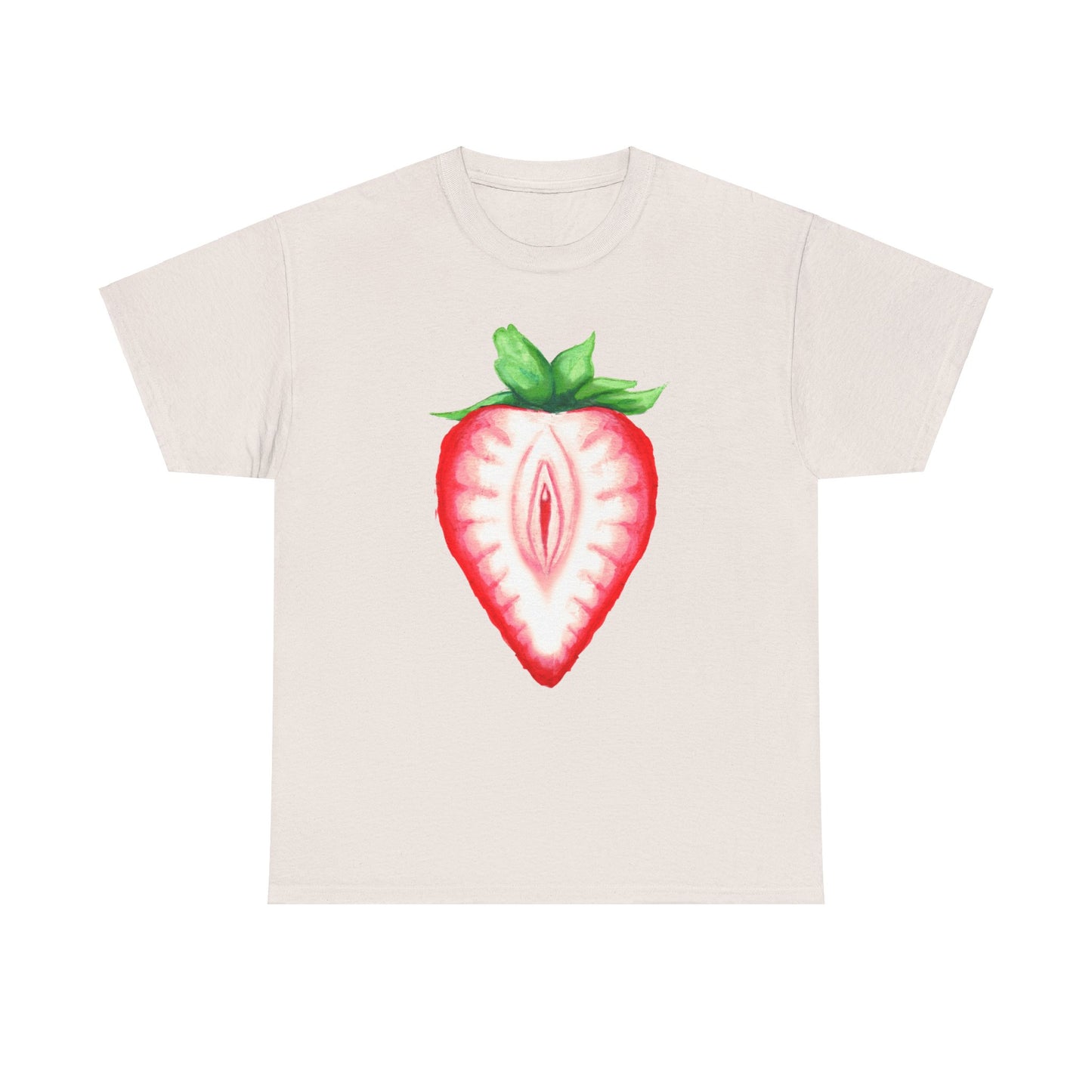 Juicy Strawberry Unisex Heavy Cotton Tee