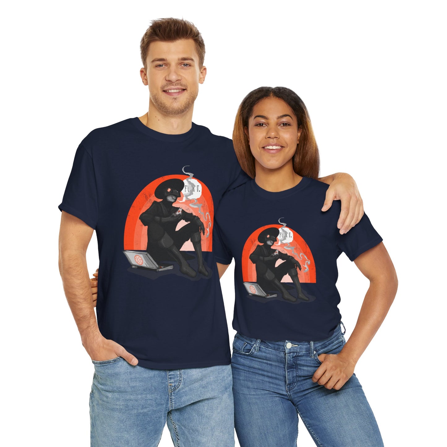 Plague Vacation Unisex Heavy Cotton Tee