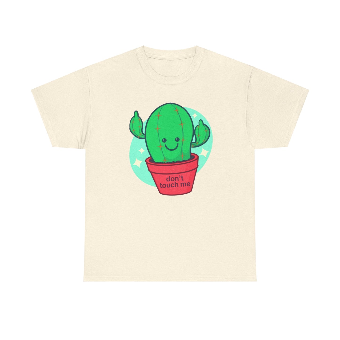 Don't Touch Me Unisex Heavy Cotton Tee