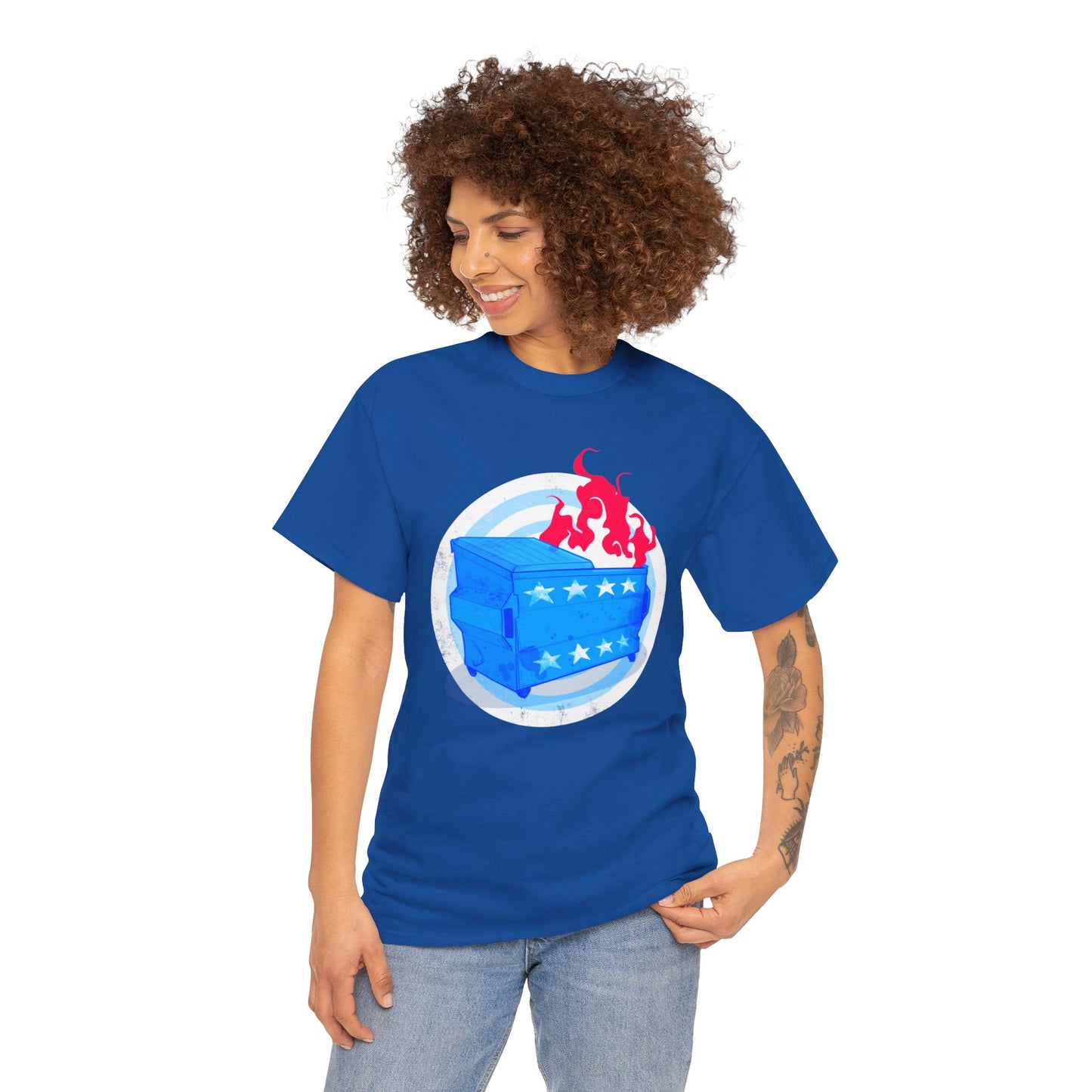 American Dumpster Firre Unisex Heavy Cotton Tee