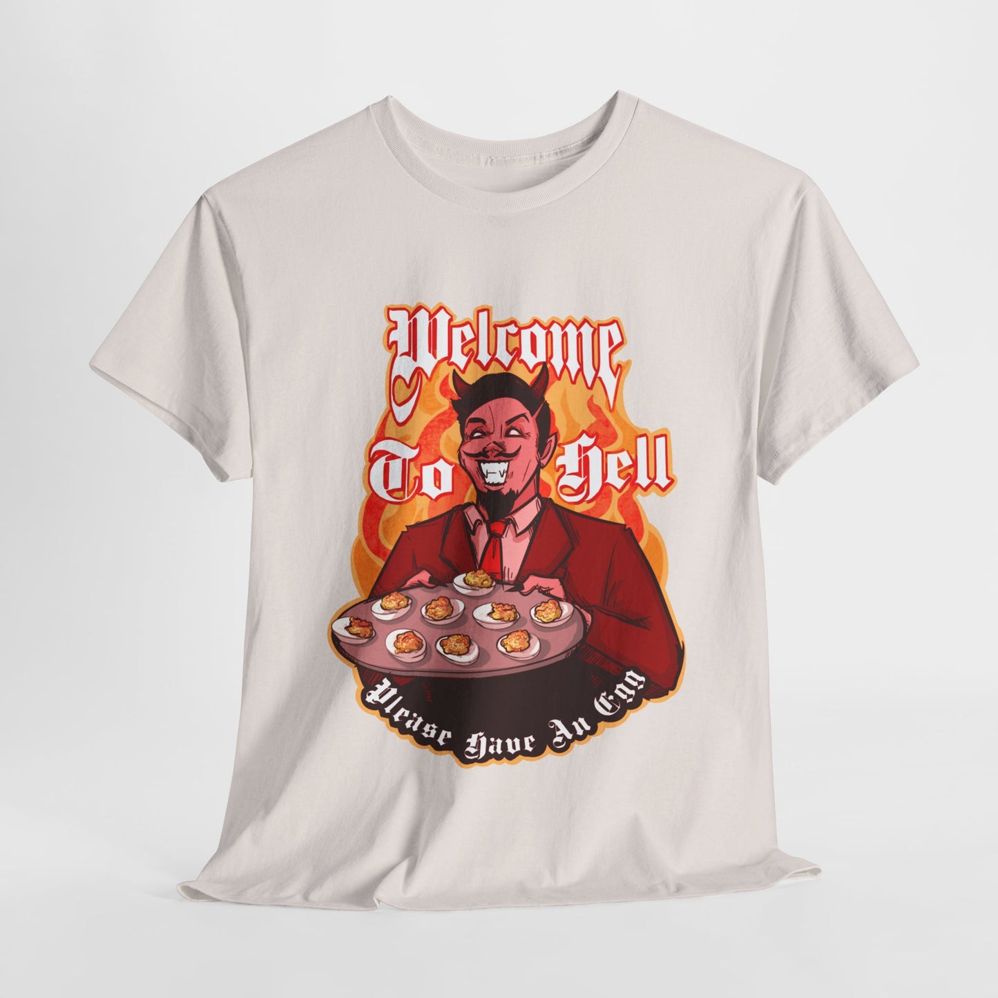 Deviled Eggs Unisex Heavy Cotton Tee
