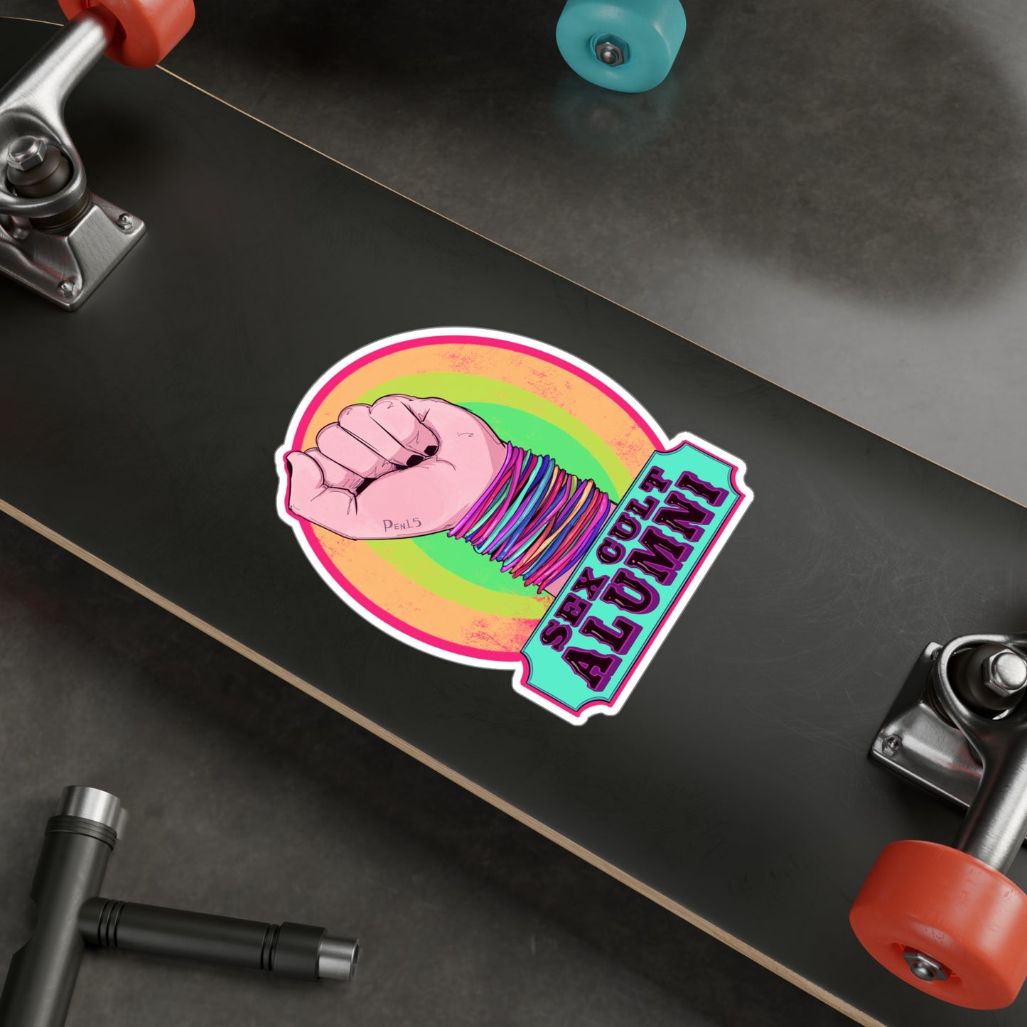 Jelly Bracelets Kiss-Cut Vinyl Decal