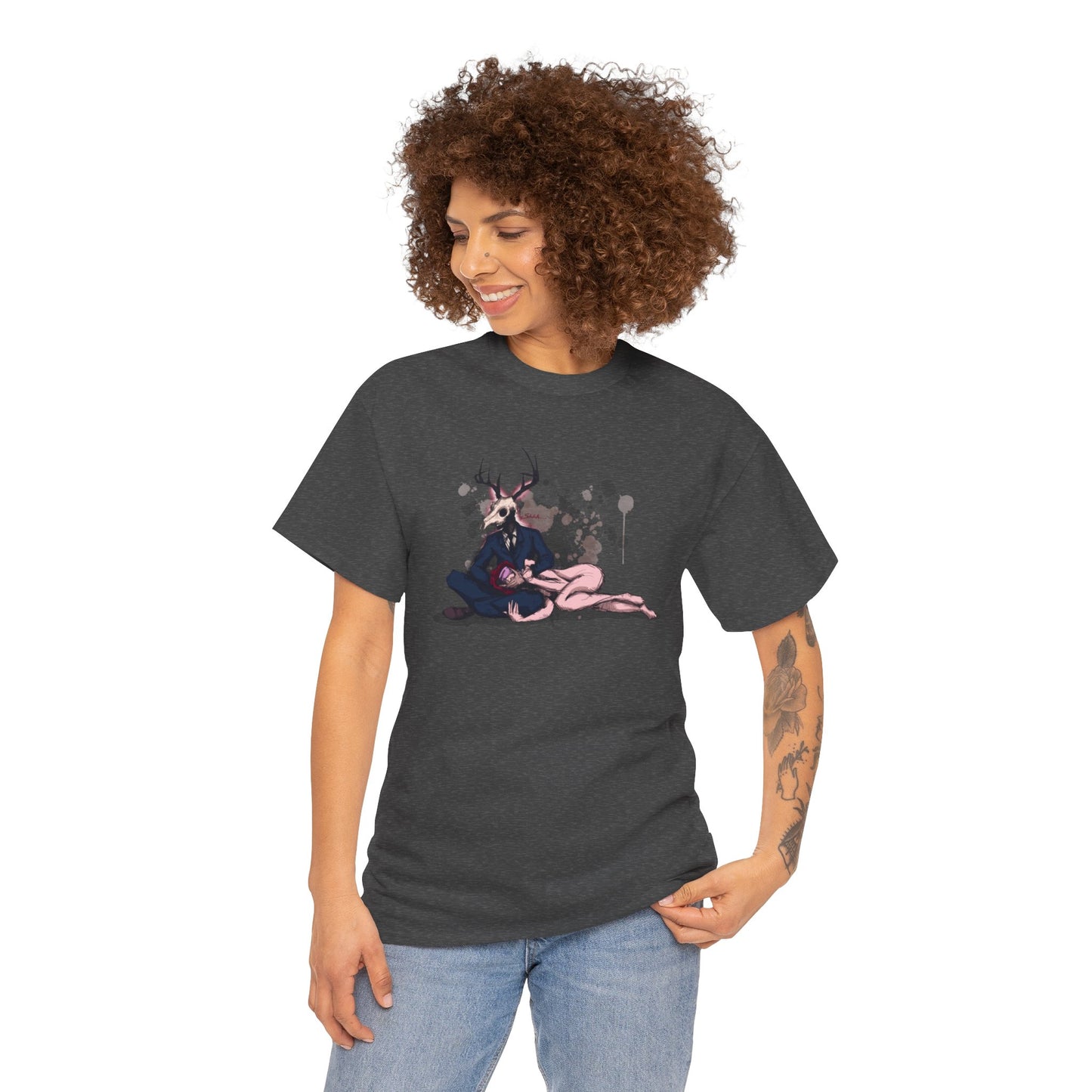 Deer Daddy Series 1: Shh Unisex Heavy Cotton Tee
