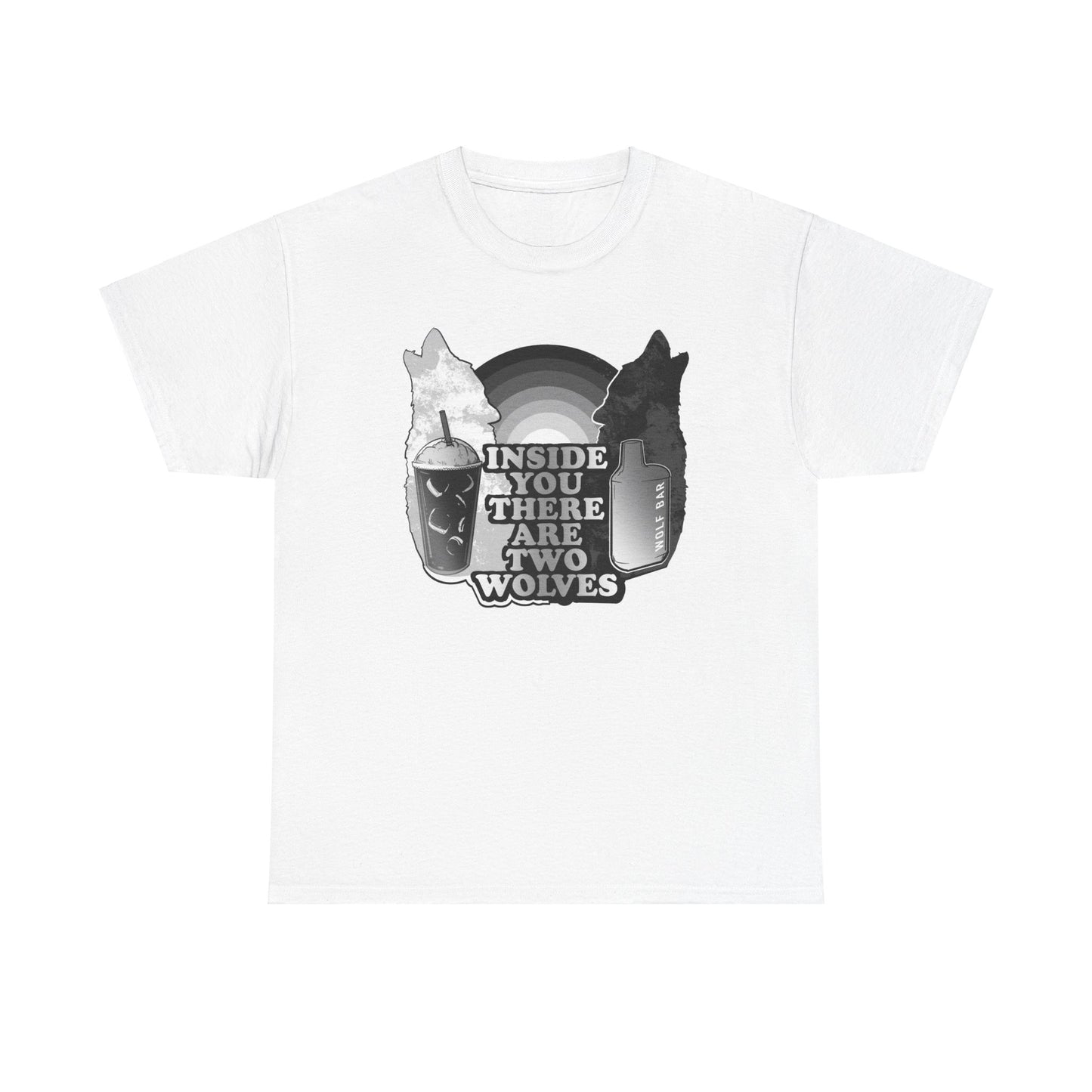 Two Wolves Unisex Heavy Cotton Tee