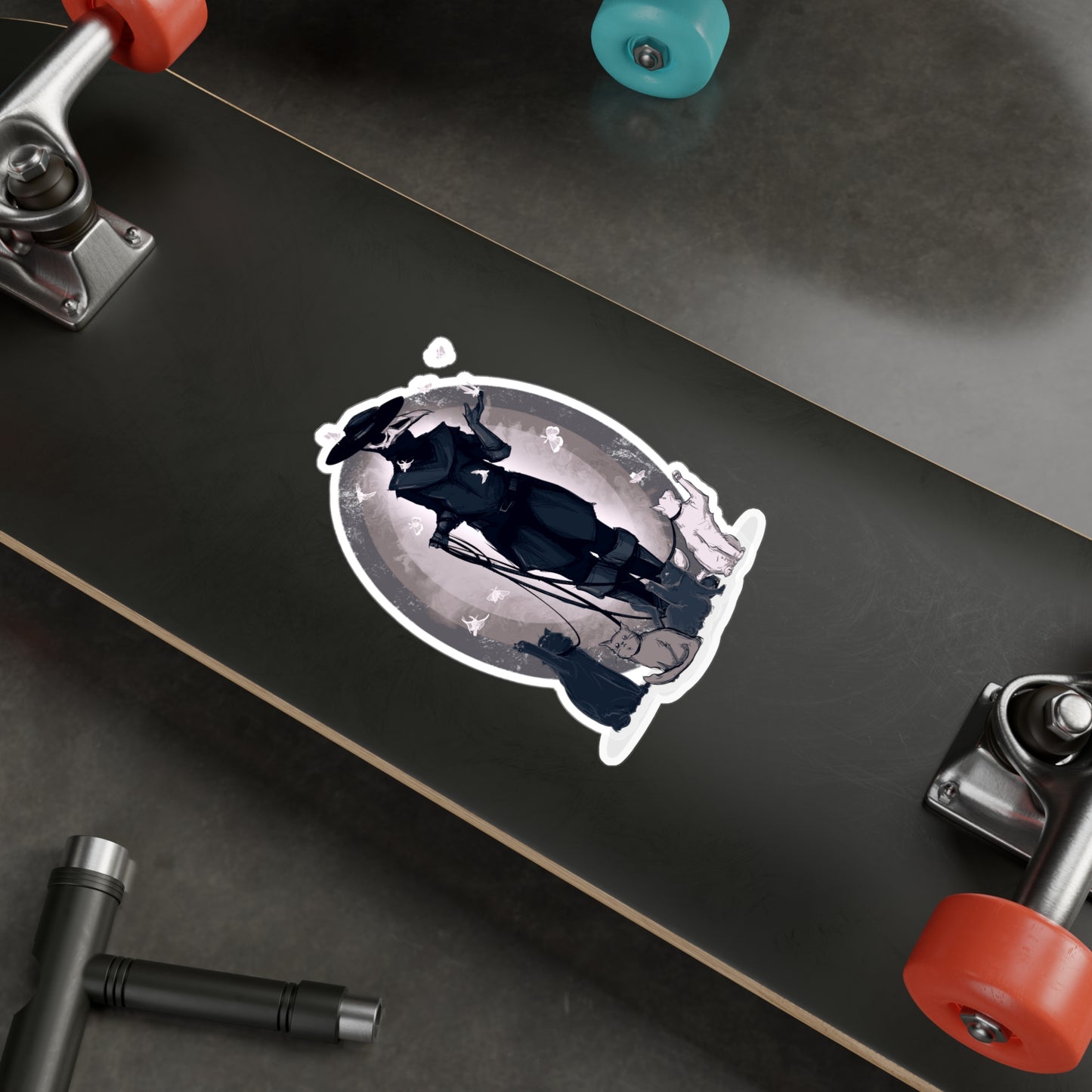 Nocturnal III Kiss-Cut Vinyl Decal