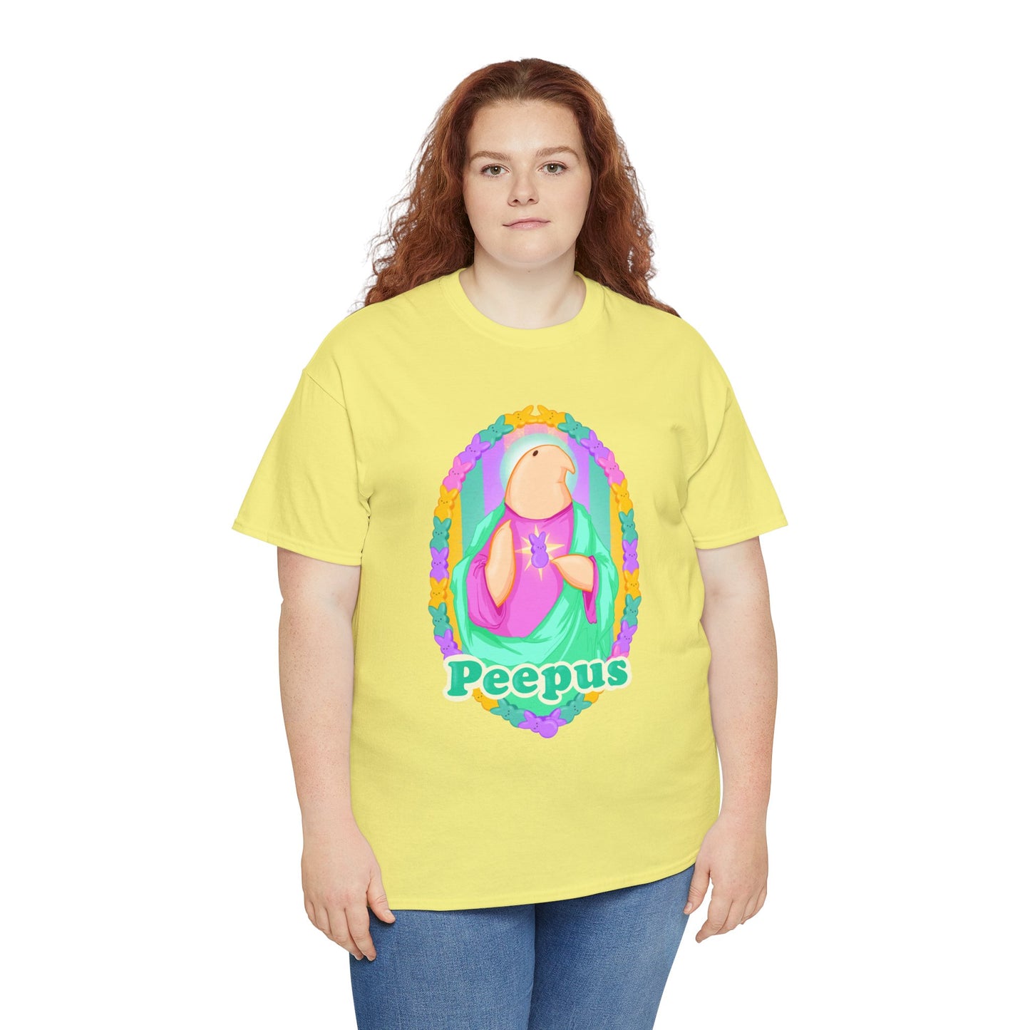Peepus Unisex Heavy Cotton Tee