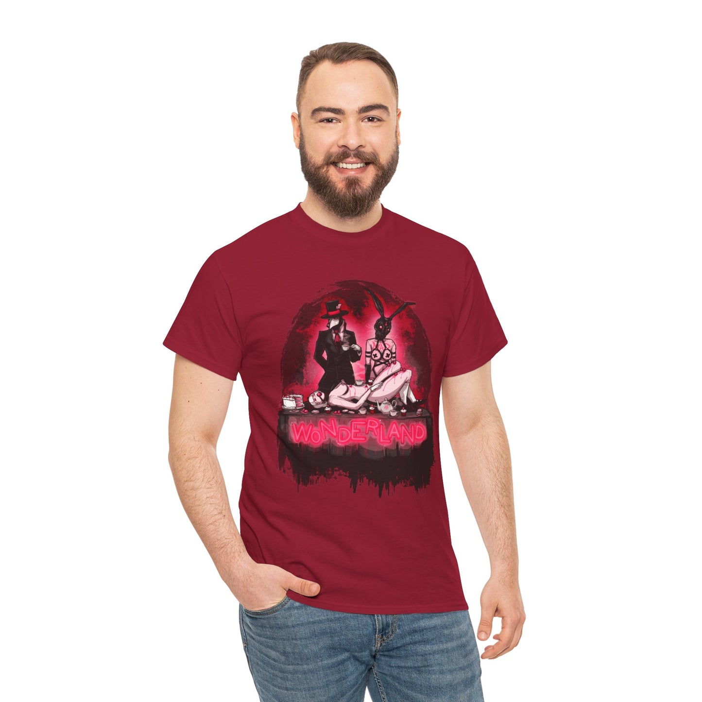 Wonderland Unisex Heavy Cotton Tee