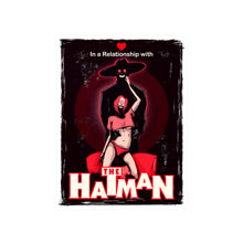 In A Relationship With The Hatman Kiss-Cut Vinyl Decal