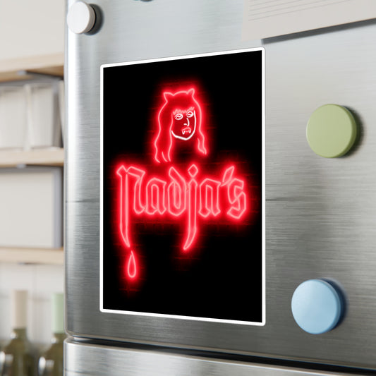 Vampire Nightclub Kiss-Cut Vinyl Decal