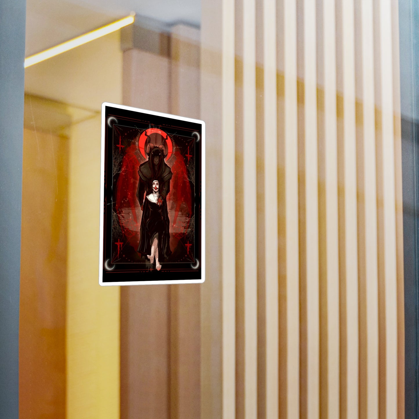 Today Satan Kiss-Cut Vinyl Decal