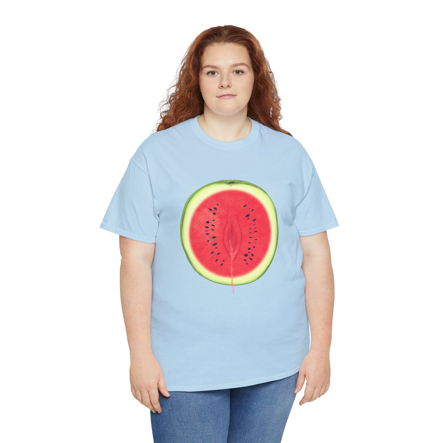 Juicy Watermelon Unisex Heavy Cotton Tee