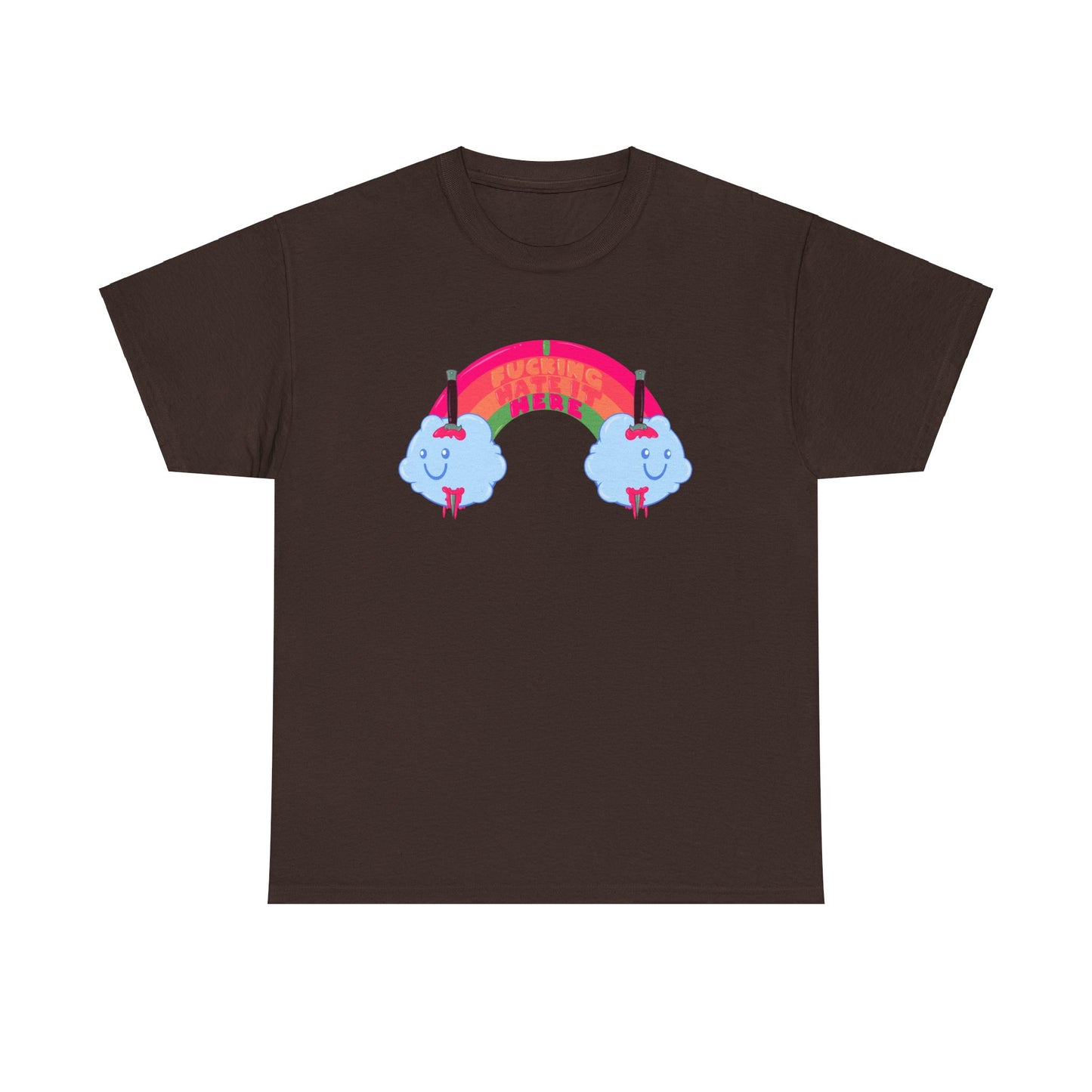 I Fucking Hate It Here Unisex Heavy Cotton Tee