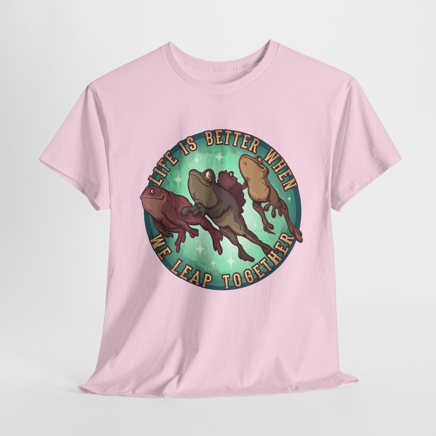 Life Is Better Unisex Heavy Cotton Tee