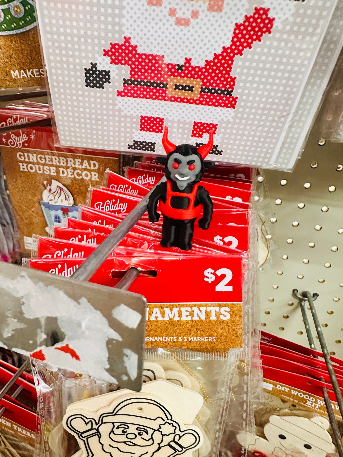 Tiny Krampus (5 Pack) 3D Print Small Figure