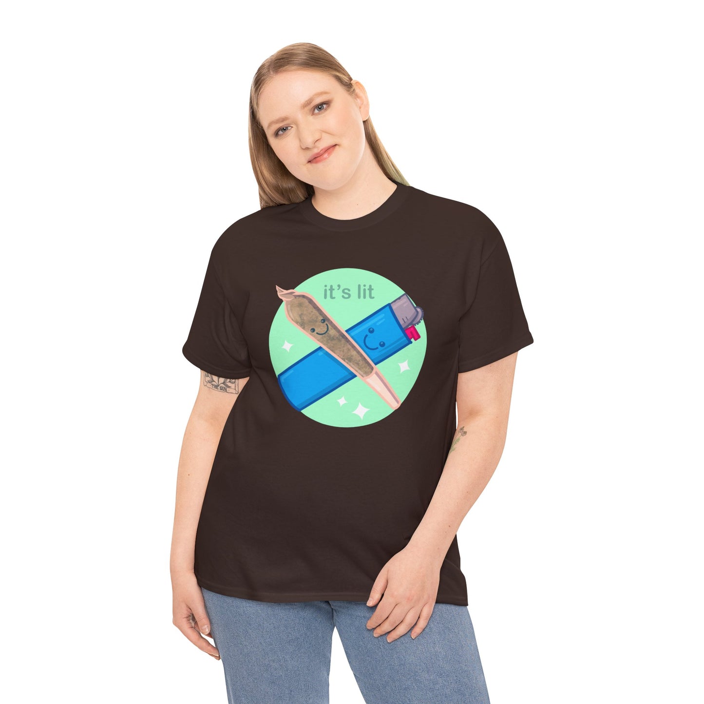 It's Lit Unisex Heavy Cotton Tee