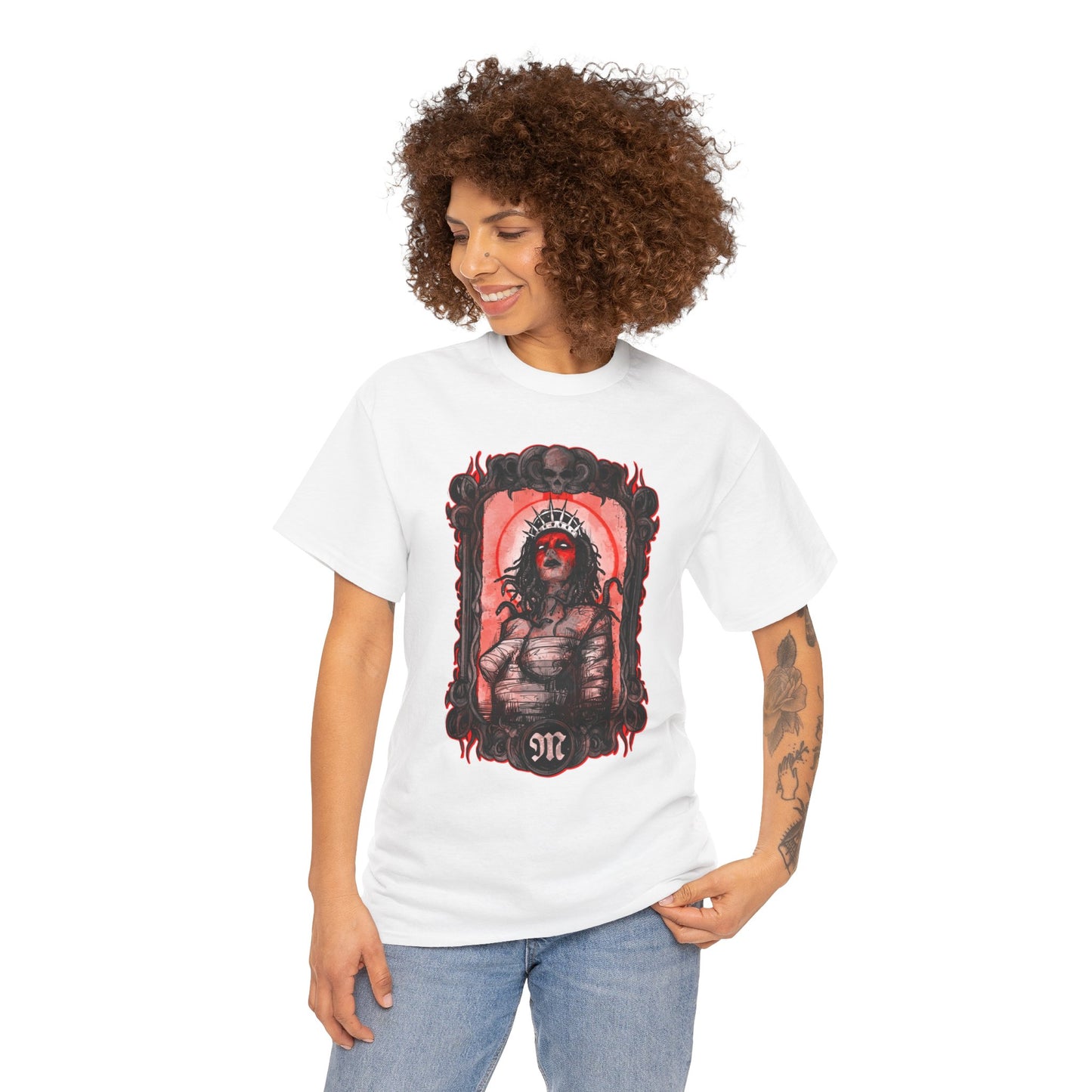 Queen Medusa Unisex Heavy Cotton Tee