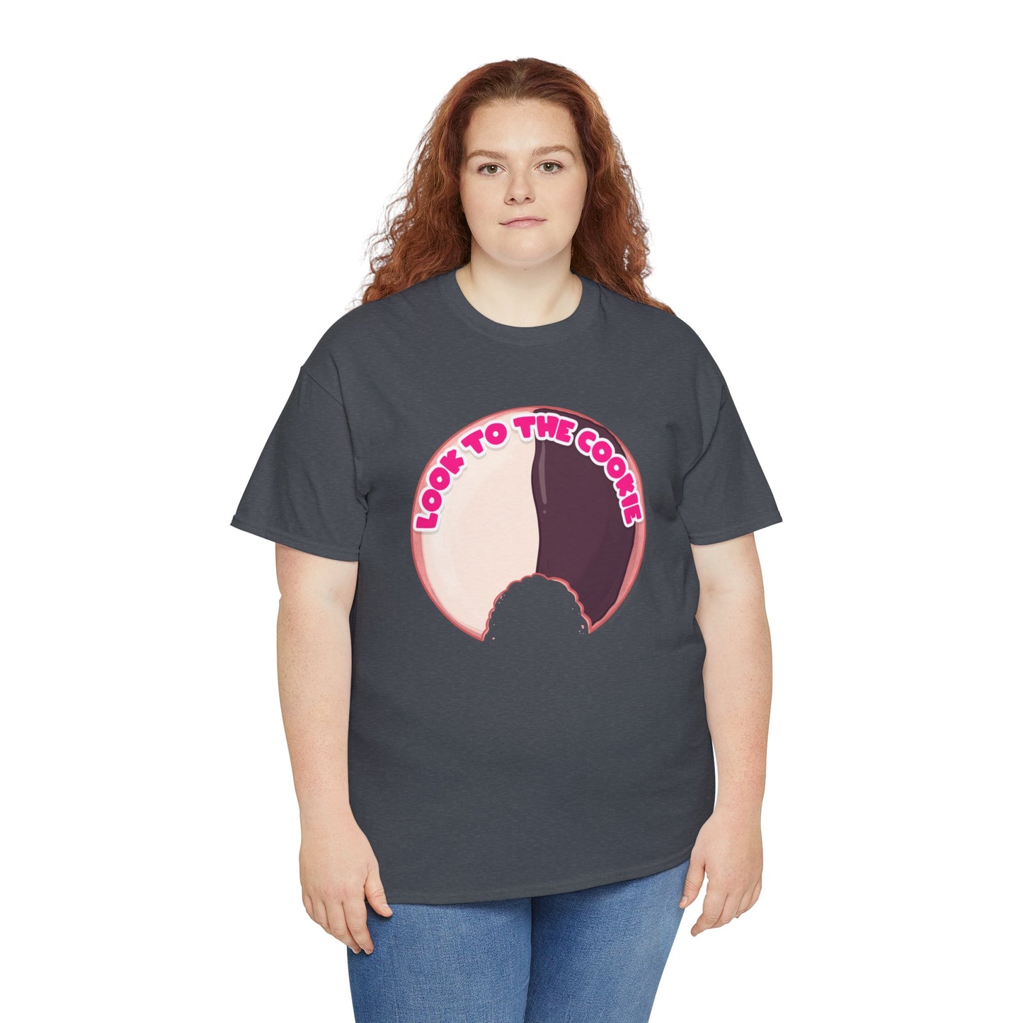 Black & White Cookie Unisex Heavy Cotton Tee
