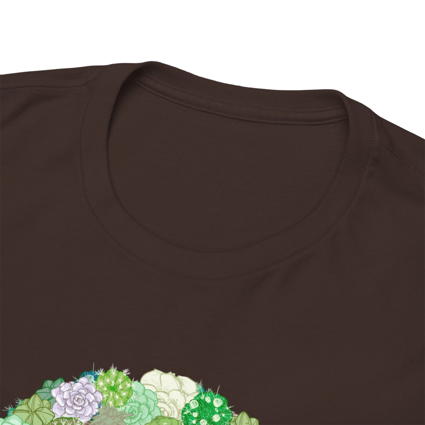 Succulent Skull Unisex Heavy Cotton Tee