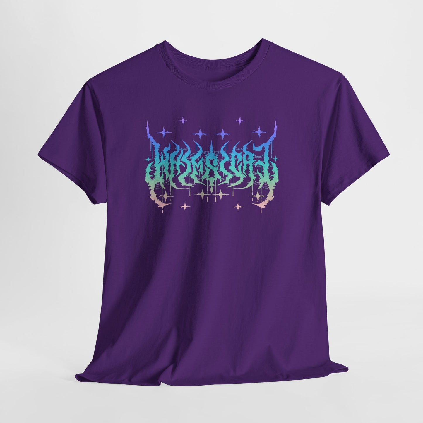 Whimsical Metal Pastel Unisex Heavy Cotton Tee