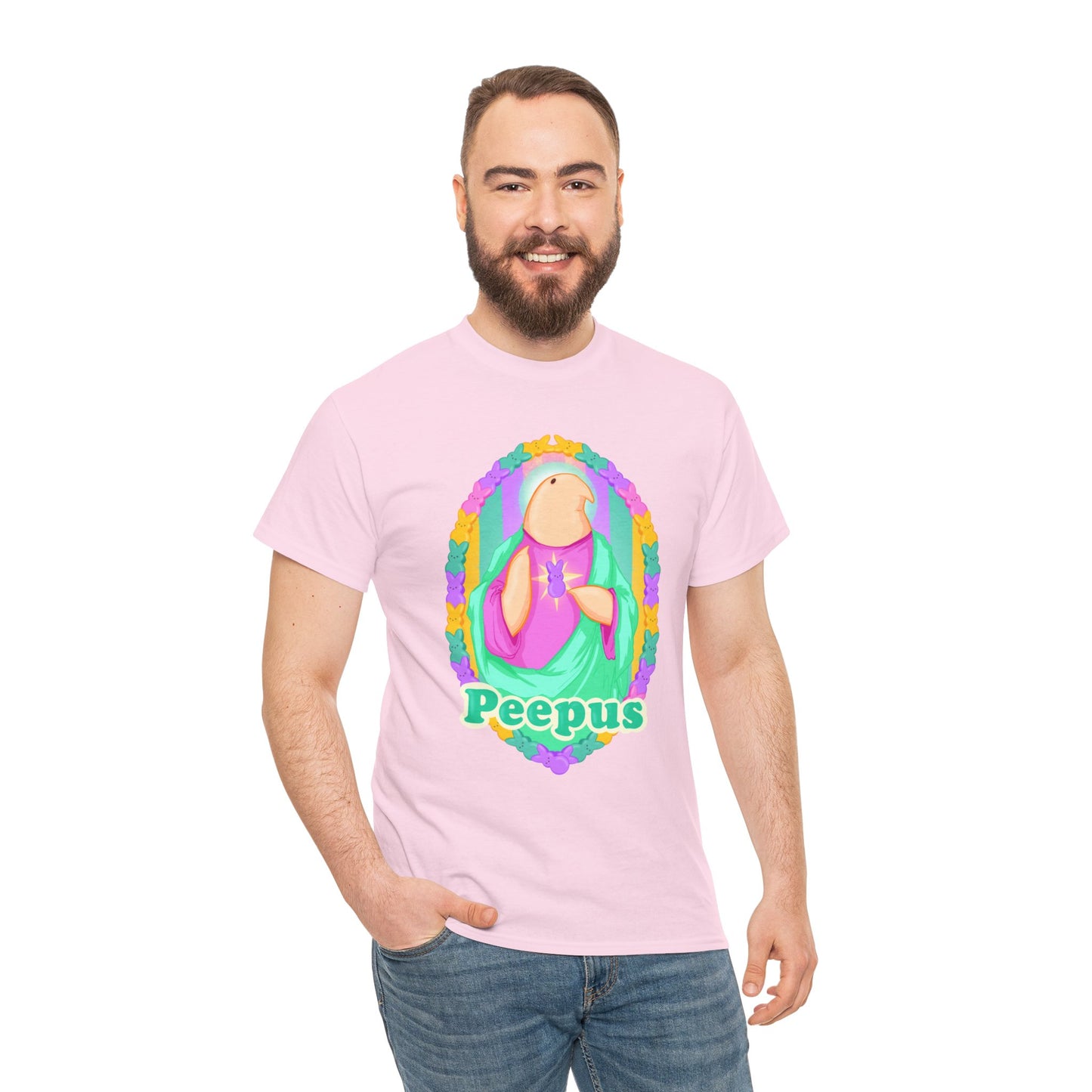 Peepus Unisex Heavy Cotton Tee
