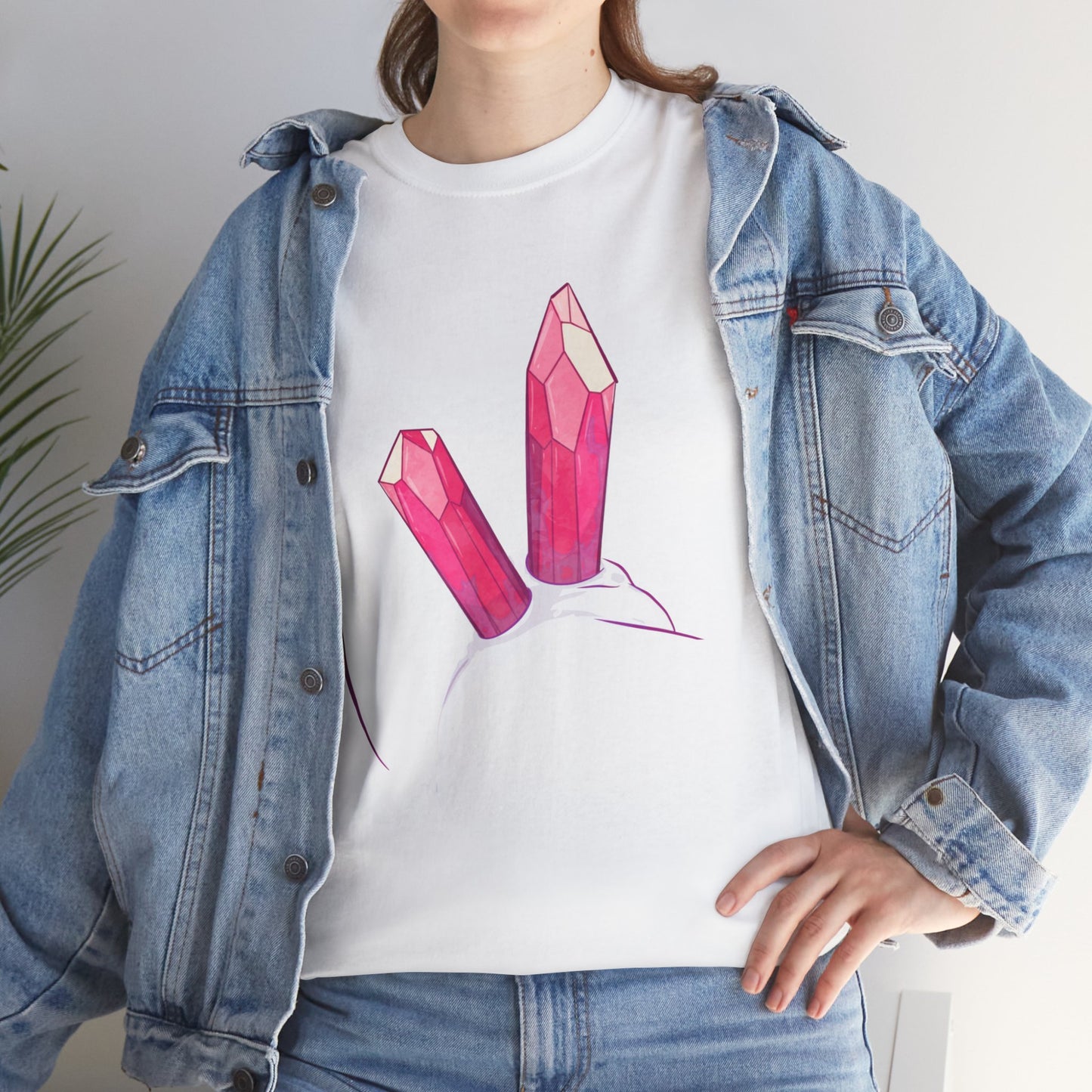 Double Meditation Unisex Heavy Cotton Tee