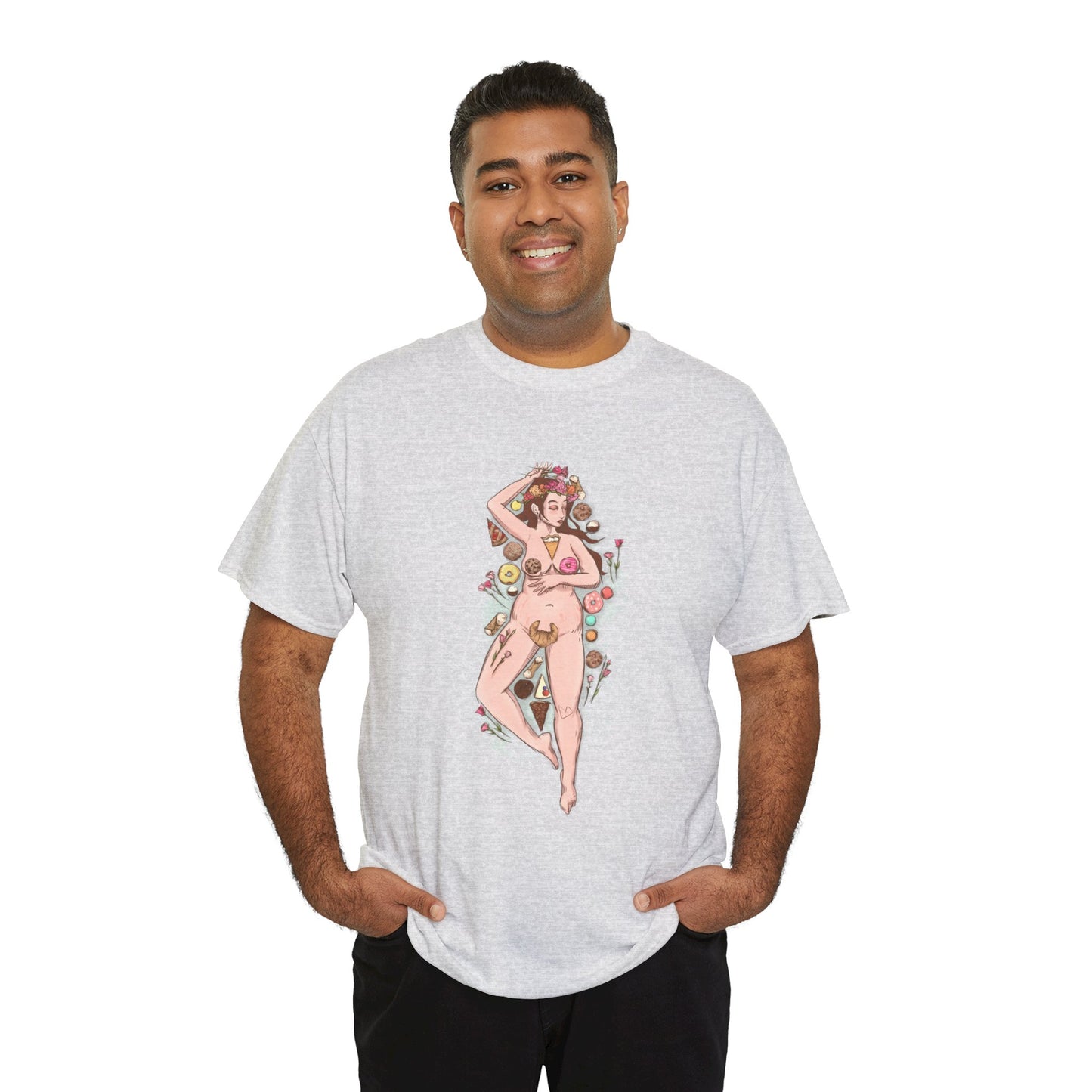 Pastry Queen Unisex Heavy Cotton Tee