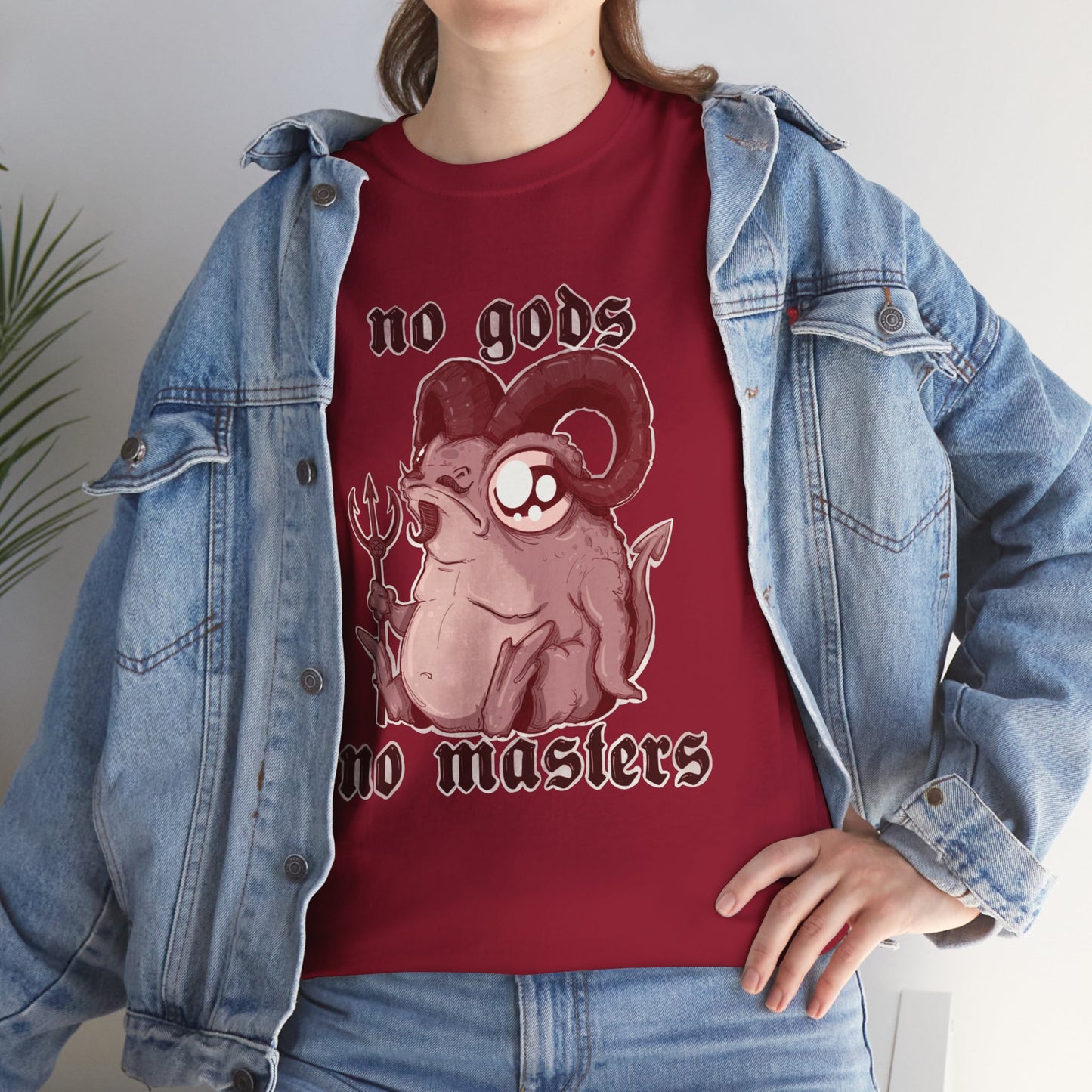 No Gods No Masters Unisex Heavy Cotton Tee