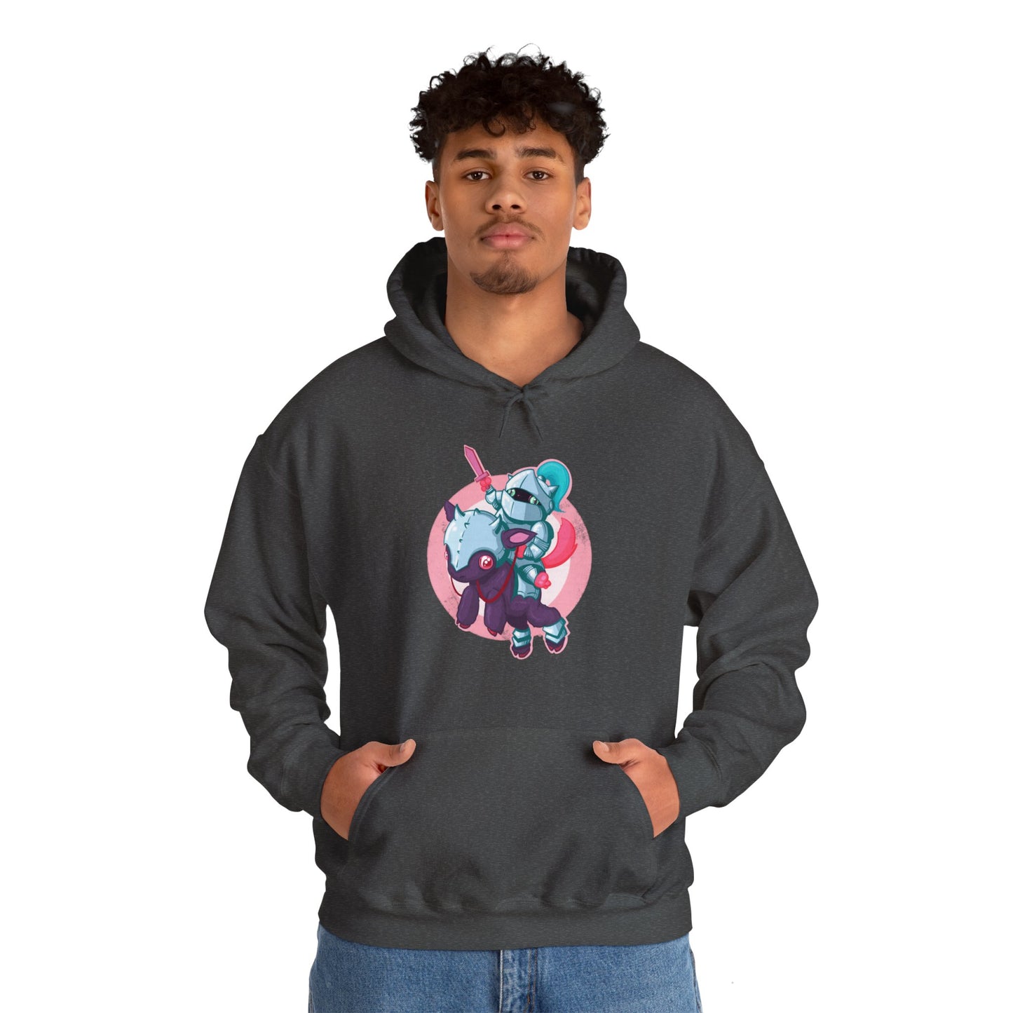Knight In Shining Armor Unisex Heavy Blend Hooded Sweatshirt