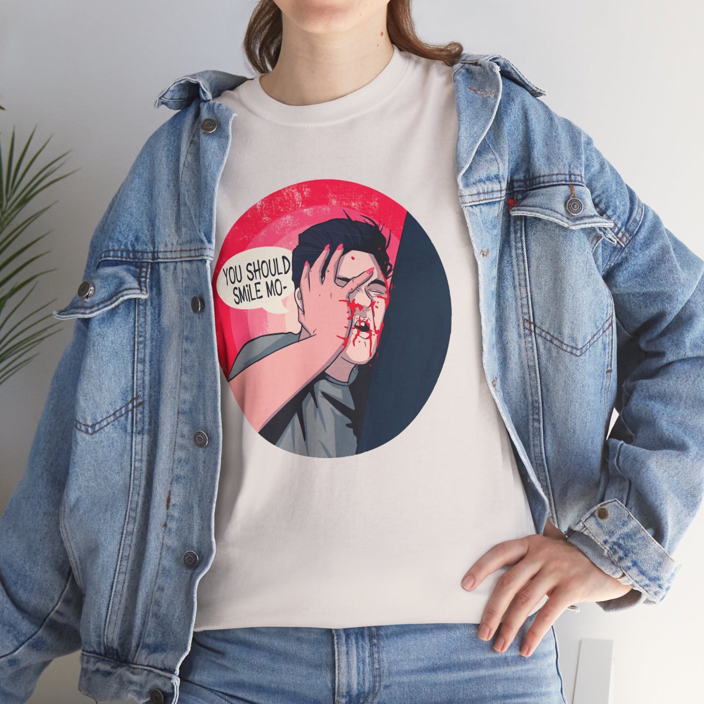 Smile Unisex Heavy Cotton Tee
