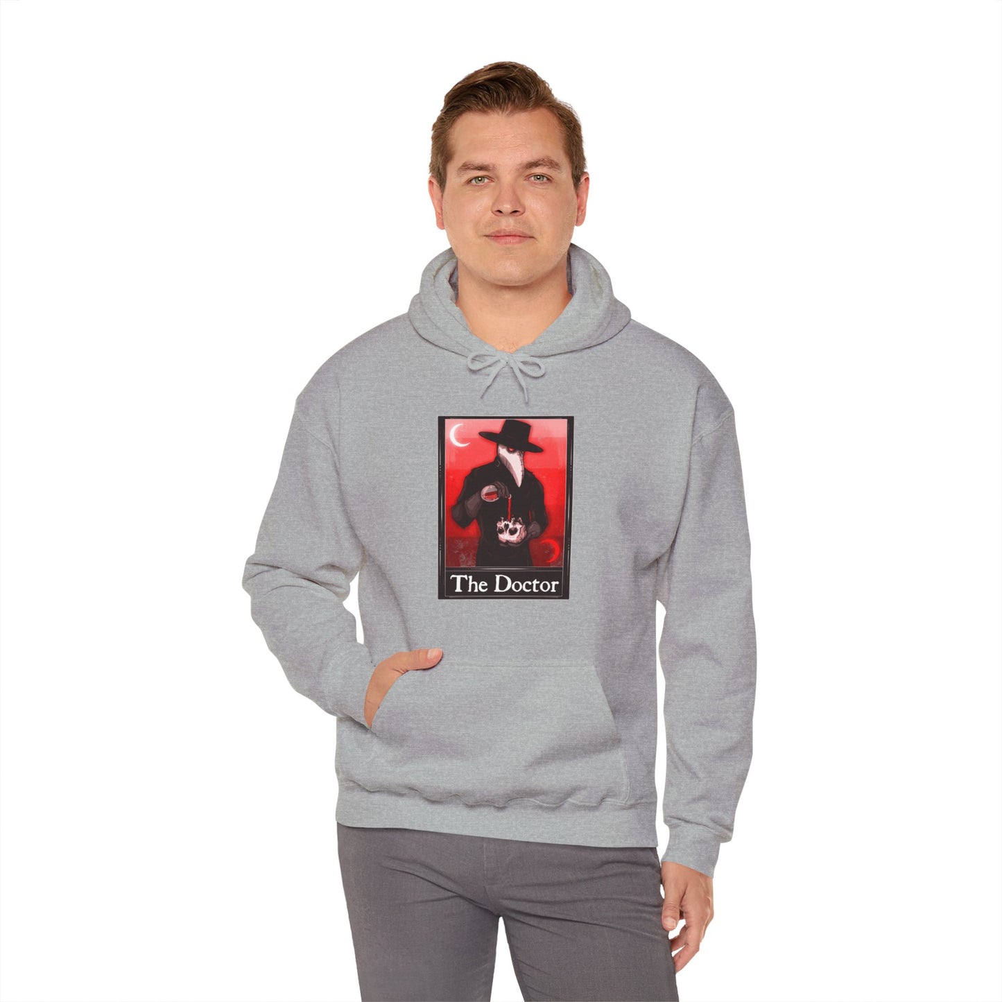 The Doctor Tarot Unisex Heavy Blend Hooded Sweatshirt