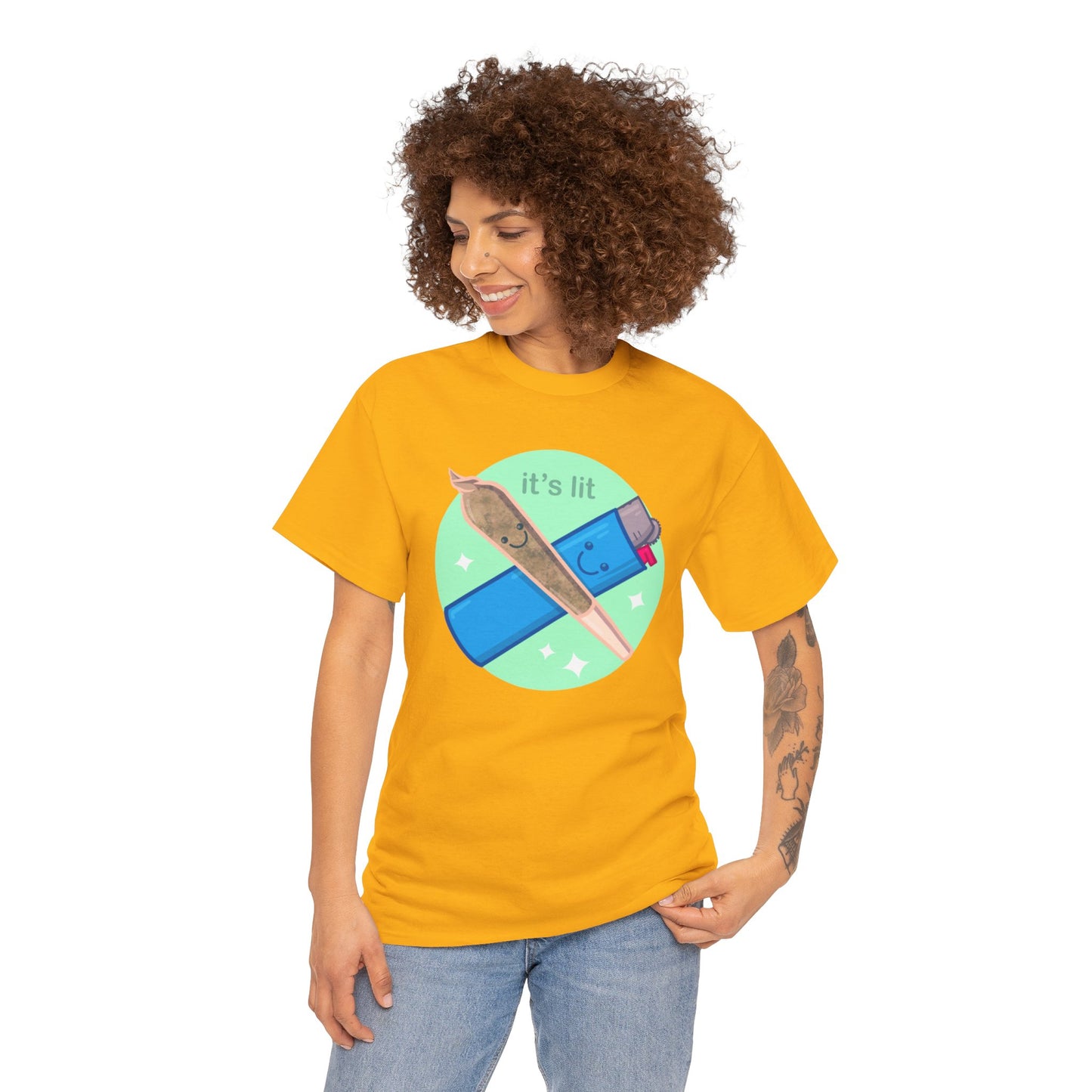 It's Lit Unisex Heavy Cotton Tee