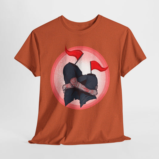 Red Flags Unisex Heavy Cotton Tee