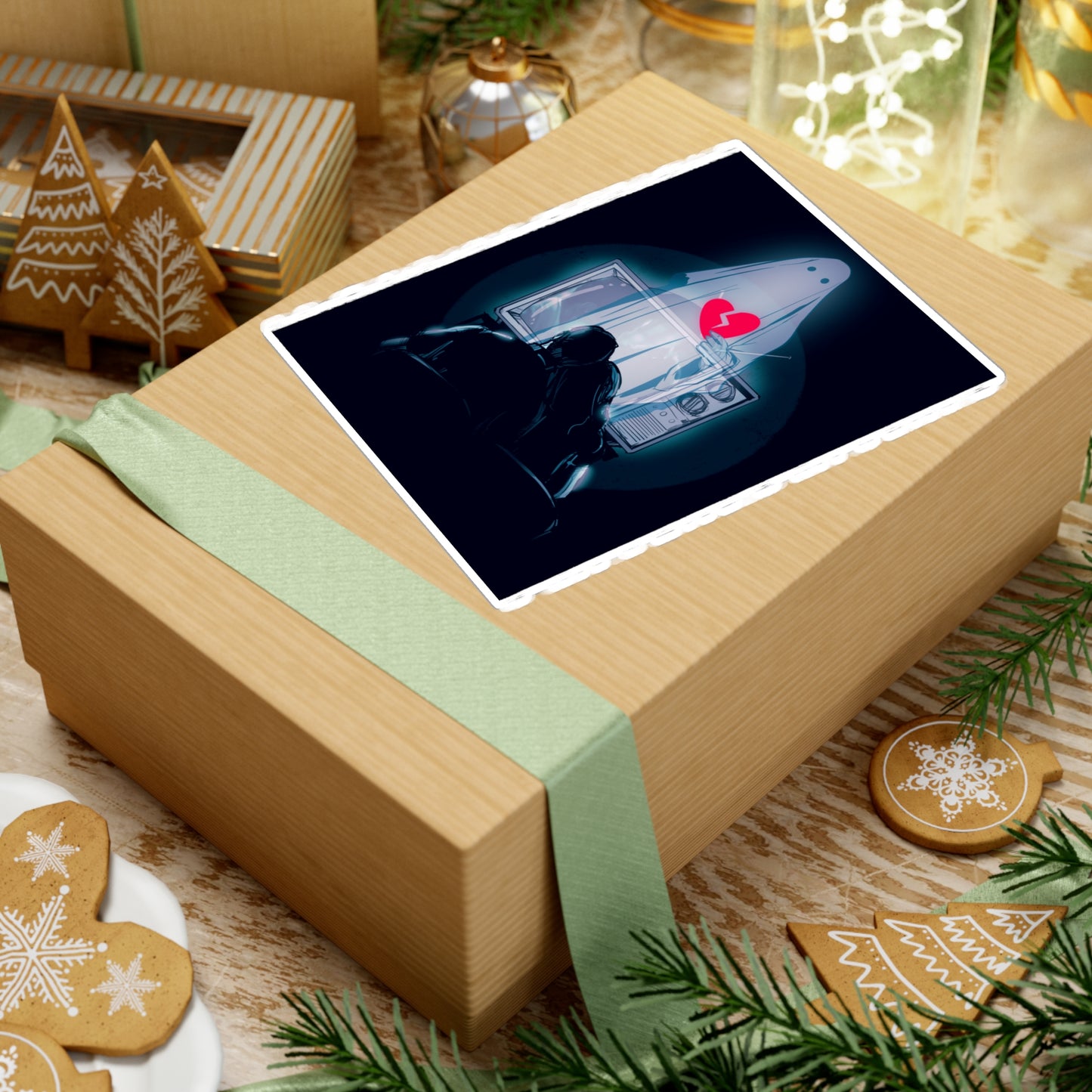 Lost Love Kiss-Cut Vinyl Decal