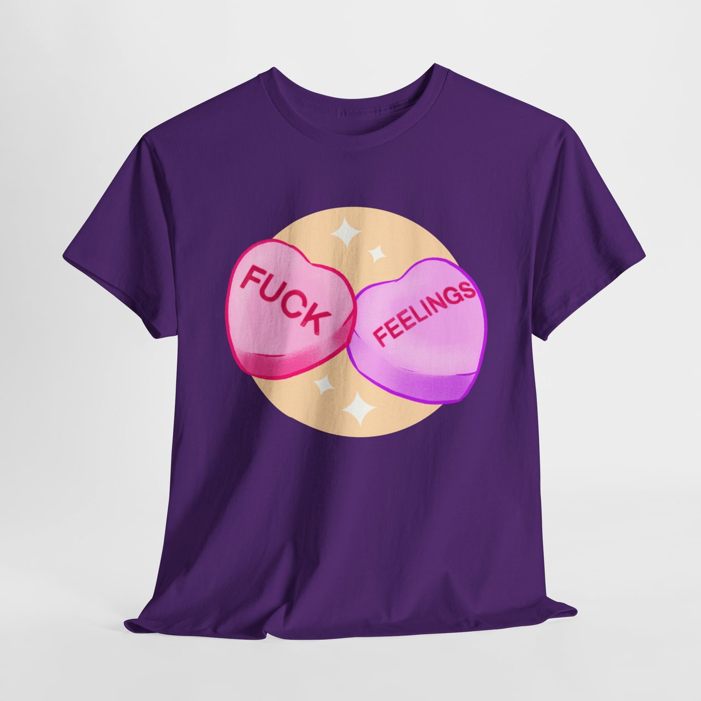 Fuck Feelings Unisex Heavy Cotton Tee