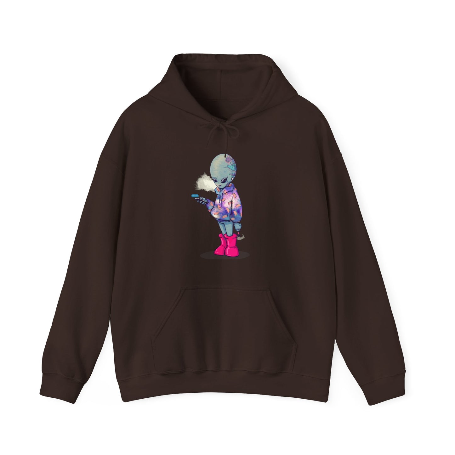Earth Alien Unisex Heavy Blend Hooded Sweatshirt