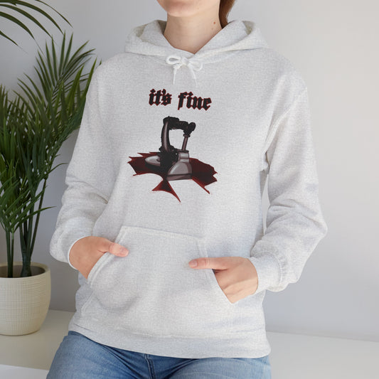 Fluid Leak Unisex Heavy Blend Hooded Sweatshirt