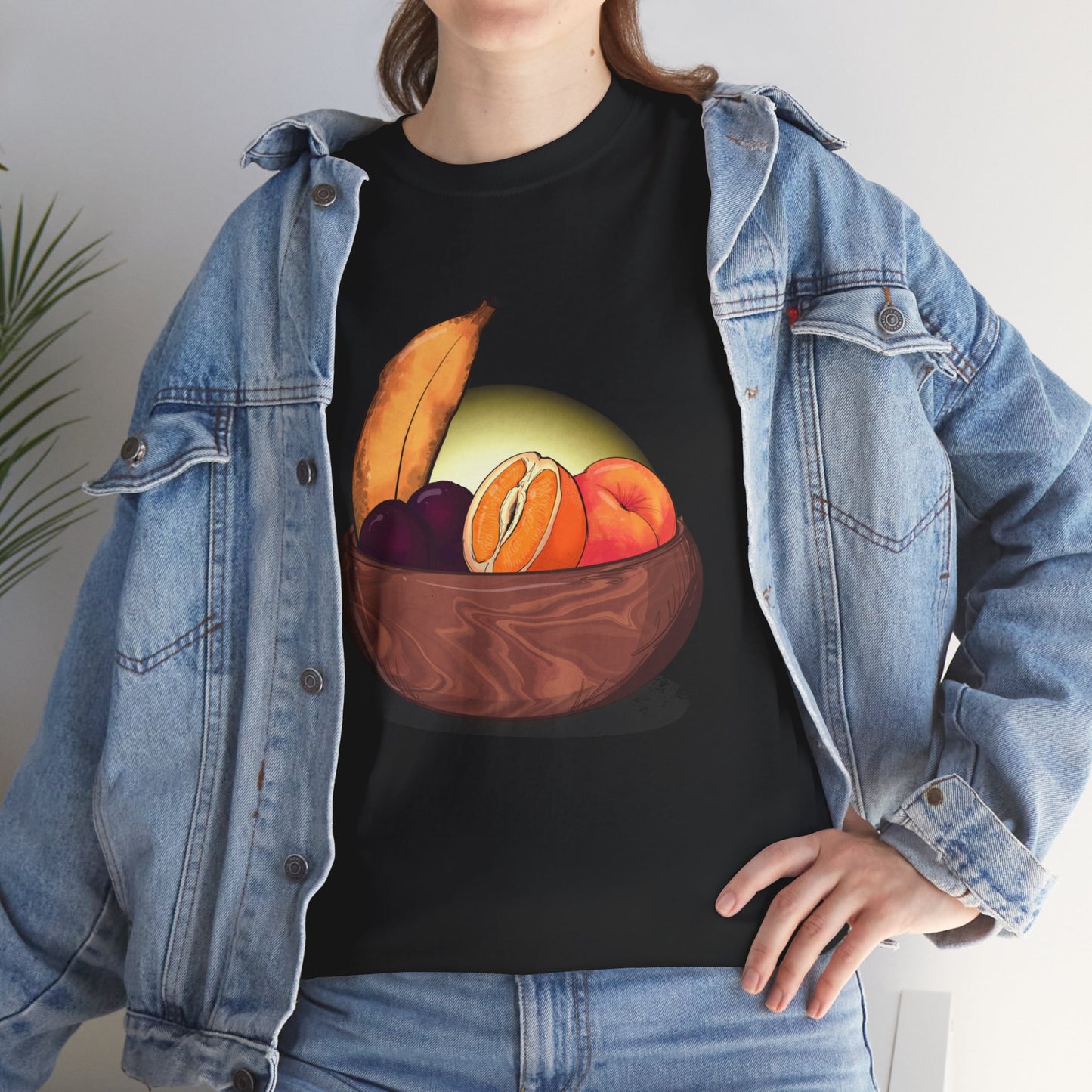 Adult Fruit Basket Unisex Heavy Cotton Tee