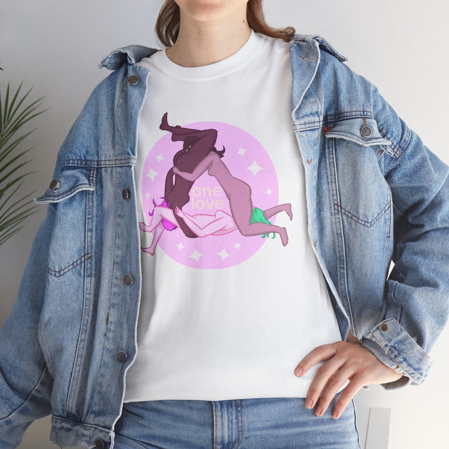 One Love Unisex Heavy Cotton Tee