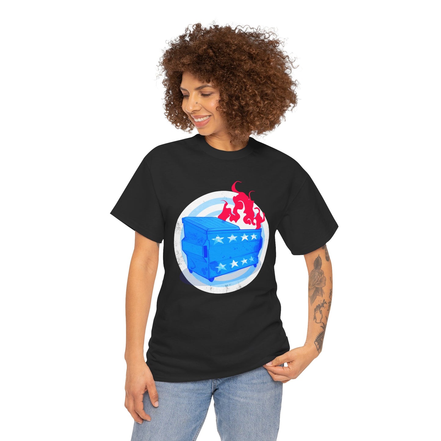 American Dumpster Firre Unisex Heavy Cotton Tee