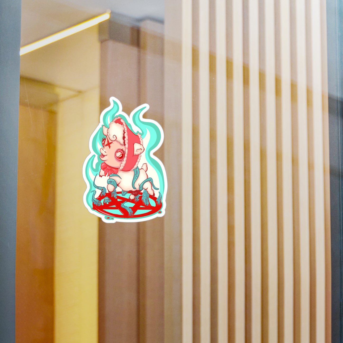 Sacrificial Lamb Kiss-Cut Vinyl Decal