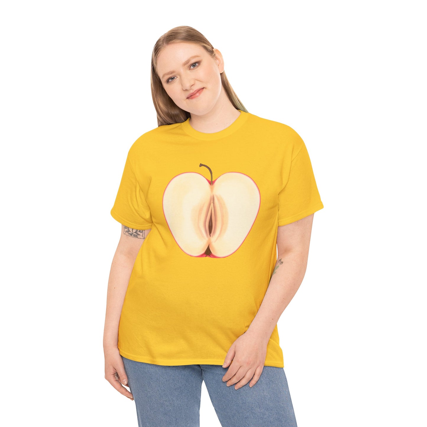 Apple Unisex Heavy Cotton Tee