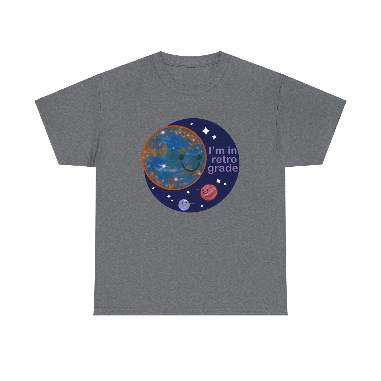 Mercury In Retrograde Unisex Heavy Cotton Tee