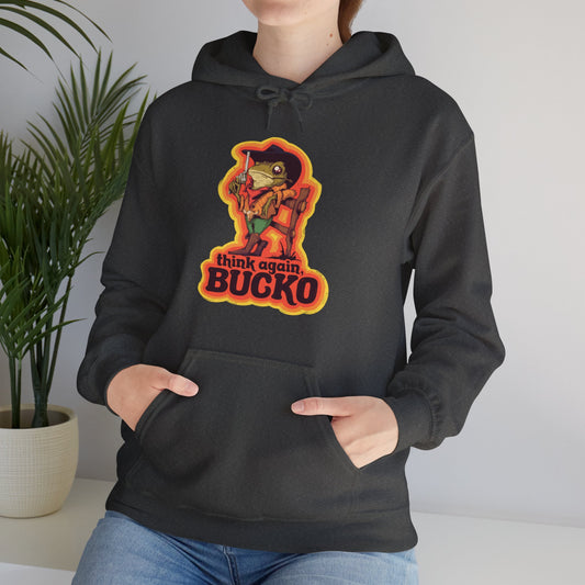 Think Again Bucko Unisex Heavy Blend Hooded Sweatshirt