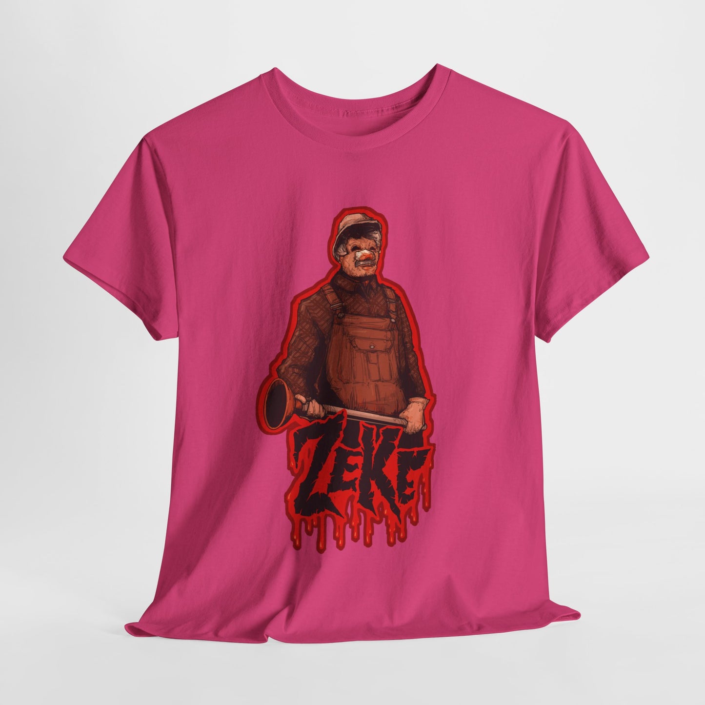 Zeke The Plumber Unisex Heavy Cotton Tee