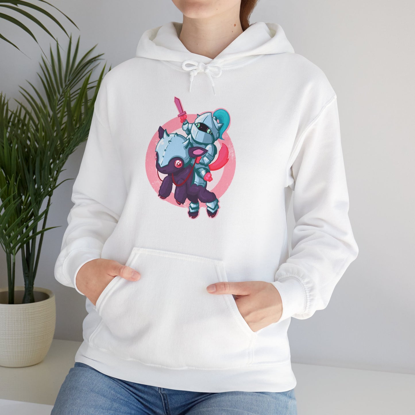 Knight In Shining Armor Unisex Heavy Blend Hooded Sweatshirt