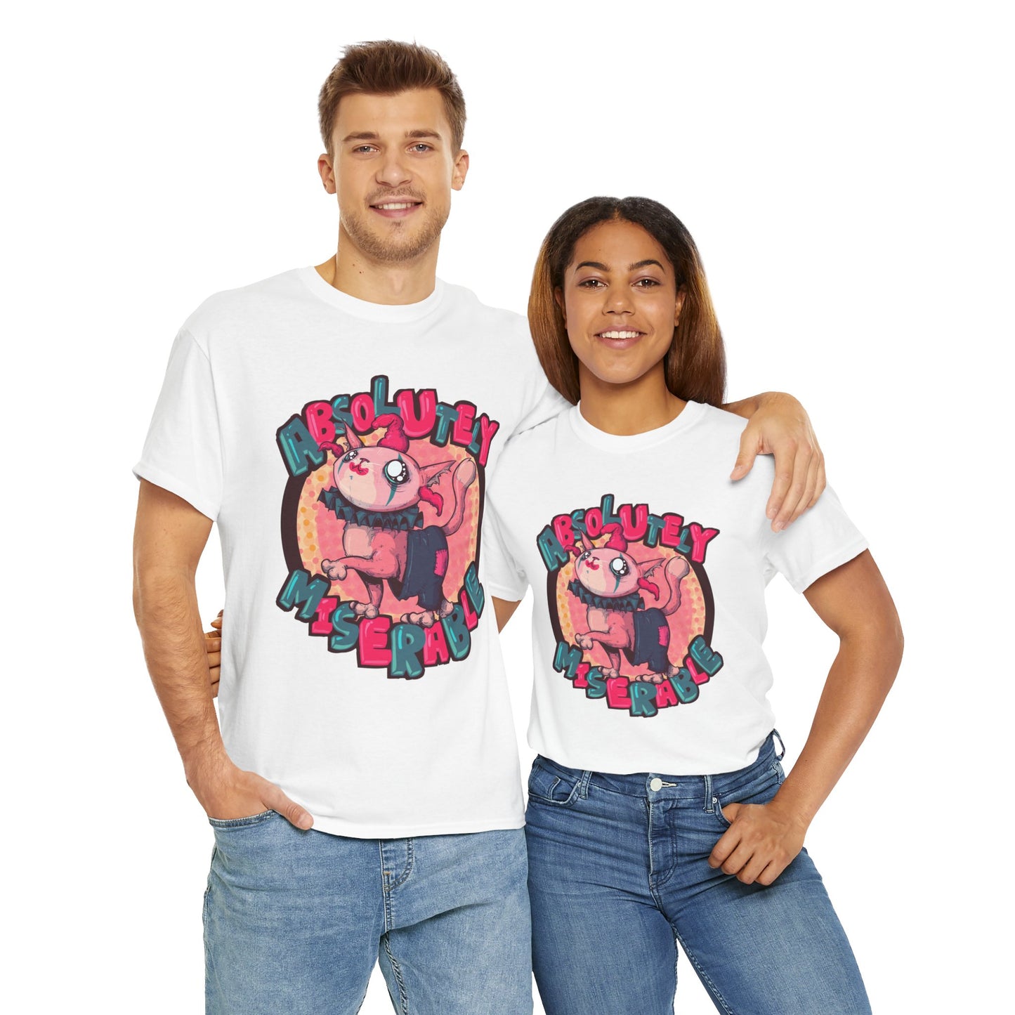 Absolutely Miserable Unisex Heavy Cotton Tee